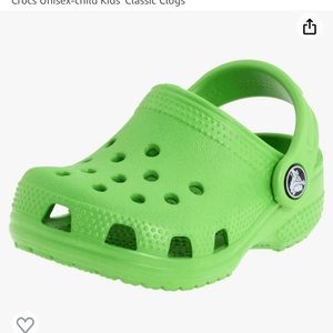 Green Infant Crocs
